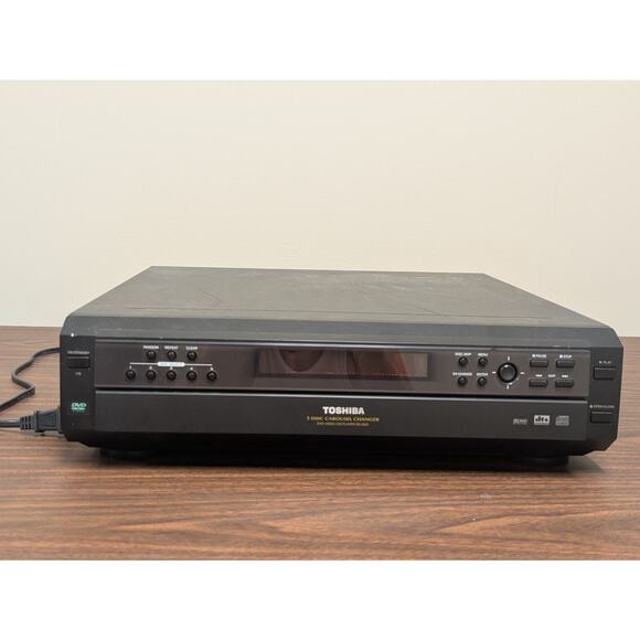 Toshiba DVD Player 5 Disc Carousel Changer SD-2805 No Remote Tested & Working - Picture 1 of 5